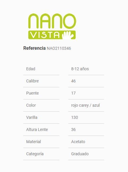 Nanovista STARDUST cal. 46 (8-12 años)